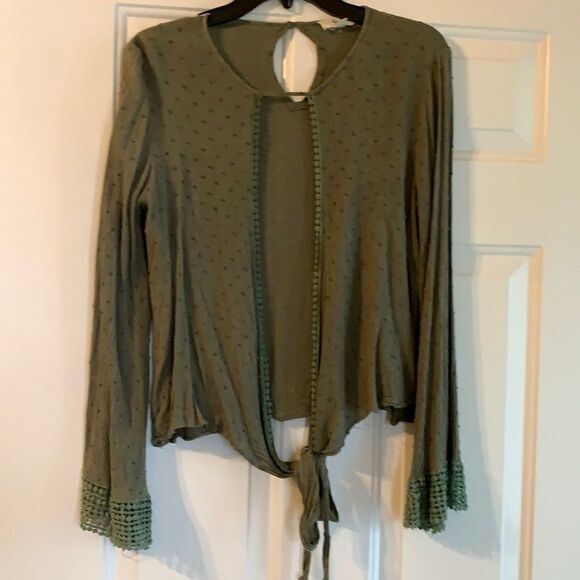 Medium BoHo open front Blouse - Picture 1 of 7